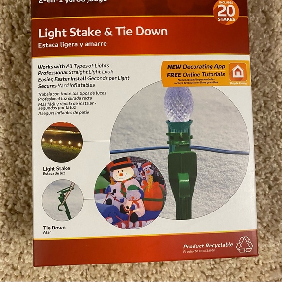 20ct Christmas Light Stakes - Picture 2 of 5